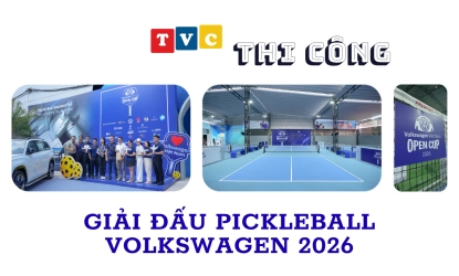 THI CÔNG GIẢI ĐẤU PICKLEBALL - VOLKSWAGEN VIET NAM OPEN CUP 2026